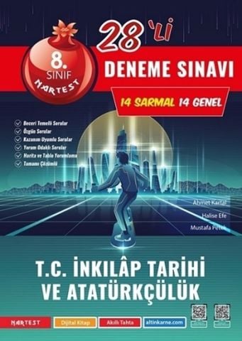 Nartest 8. Sınıf Mod T.c. İnkılap Tarihi Ve Atatürkçülük 28 Deneme Sınavı