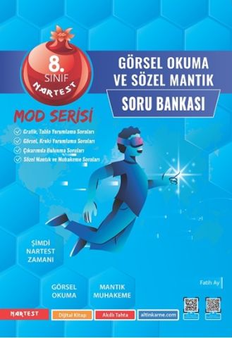 Nartest 8. Sınıf Mod Görsel Okuma Ve Sözel Mantık Soru Bankası