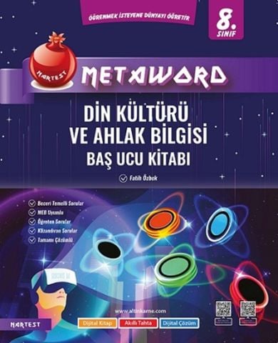 Nartest 8. Sınıf Metaword Din Kültürü Ve Ahlak Bilgisi