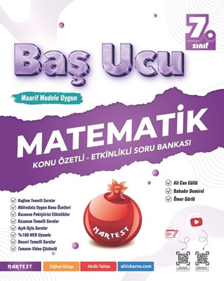 Nartest 7. Sınıf Baş Ucu Matematik