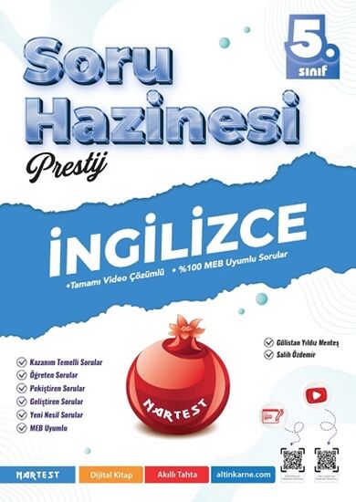 Nartest 5. Sınıf İngilizce Prestij Soru Hazinesi