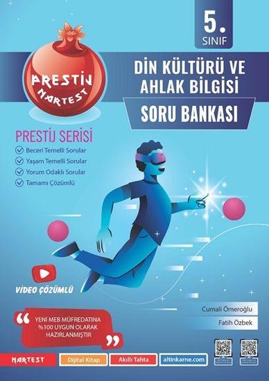 Nartest 5. Sınıf Prestij Din Kültürü Ve Ahlak Bilgisi Soru Bankası