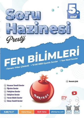 Nartest 5. Sınıf Prestij Fen Bilimleri Soru Hazinesi