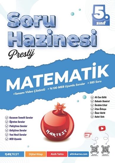 Nartest 5. Sınıf Prestij Matematik Soru Hazinesi