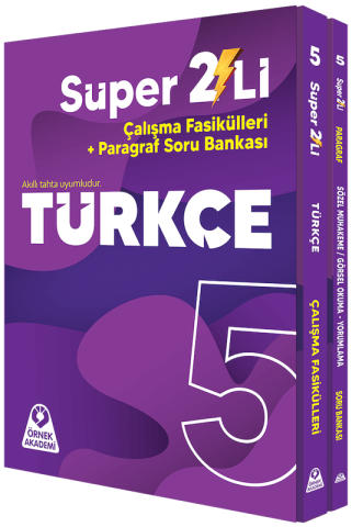 ÖRNEK AKADEMİ 5. SINIF SÜPER İKİLİ TÜRKÇE SETİ