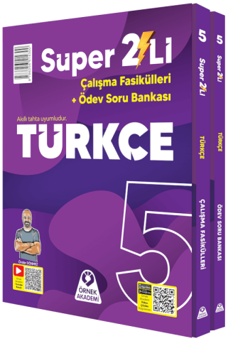 ÖRNEK AKADEMİ 5. SINIF SÜPER İKİLİ TÜRKÇE SETİ