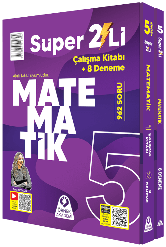 ÖRNEK AKADEMİ 5. SINIF SÜPER İKİLİ MATEMATİK SETİ