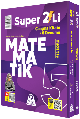 ÖRNEK AKADEMİ 5. SINIF SÜPER İKİLİ MATEMATİK SETİ