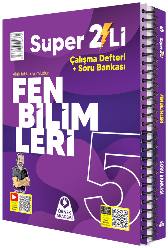 ÖRNEK AKADEMİ 5. SINIF SÜPER İKİLİ FEN BİLİMLERİ SETİ