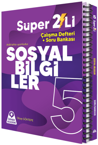 ÖRNEK AKADEMİ 5. SINIF SÜPER İKİLİ SOSYAL BİLGİLER SETİ