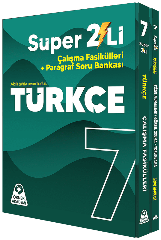 ÖRNEK AKADEMİ 7. SINIF SÜPER İKİLİ TÜRKÇE SETİ