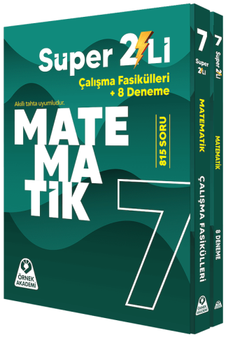 ÖRNEK AKADEMİ 7. SINIF SÜPER İKİLİ MATEMATİK SETİ