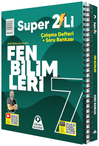 ÖRNEK AKADEMİ 7. SINIF SÜPER İKİLİ FEN BİLİMLERİ SETİ