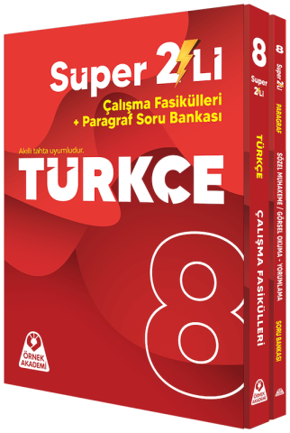 ÖRNEK AKADEMİ 8. SINIF SÜPER İKİLİ TÜRKÇE SETİ