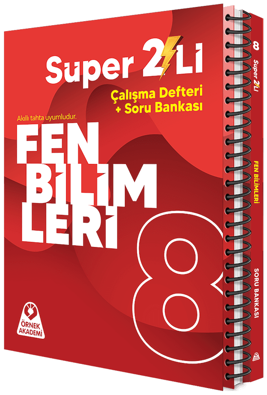 ÖRNEK AKADEMİ 8. SINIF SÜPER İKİLİ FEN BİLİMLERİ SETİ