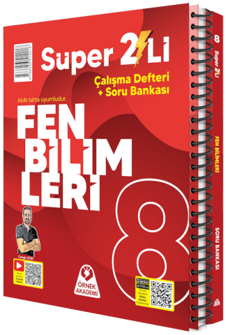 ÖRNEK AKADEMİ 8. SINIF SÜPER İKİLİ FEN BİLİMLERİ SETİ