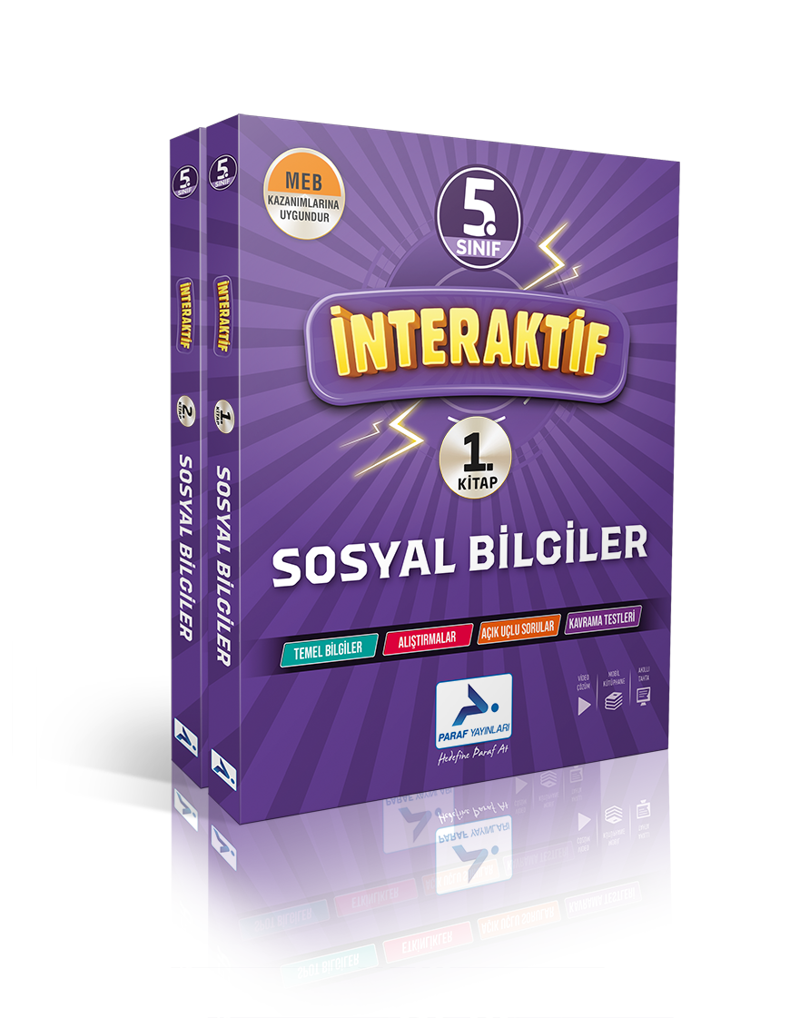 PARAF 5.SINIF İNTERAKTİF SOSYAL BİL. SORU BANKASI