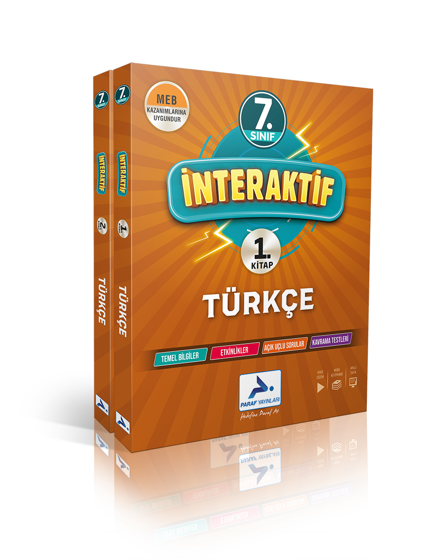 PARAF 7.SINIF İNTERAKTİF TÜRKÇE SORU BANKASI