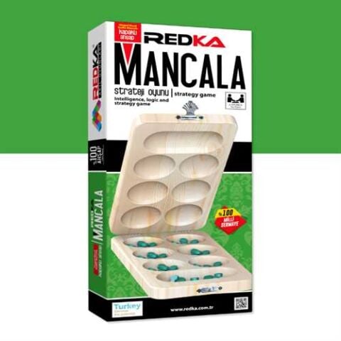 REDKA KAPAKLI AHŞAP MANCALA