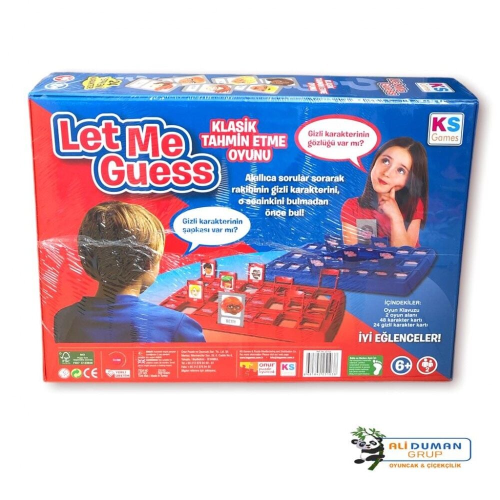 KS GAMES LET ME GUESS