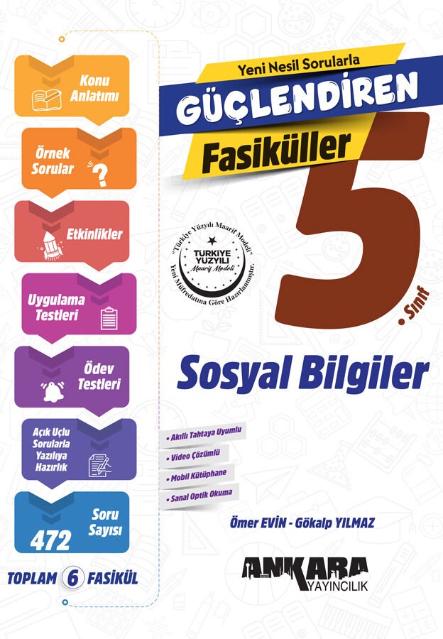 5. Sınıf Güçlendiren Sosyal Bilgiler Fasiküller