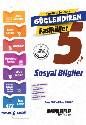 5. Sınıf Güçlendiren Sosyal Bilgiler Fasiküller