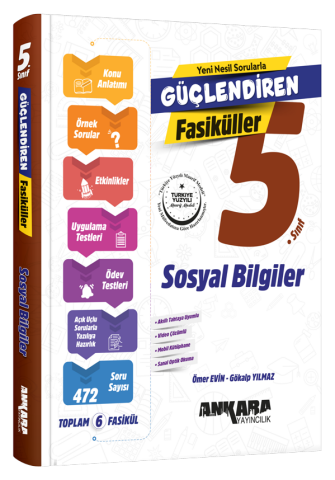 5. Sınıf Güçlendiren Sosyal Bilgiler Fasiküller