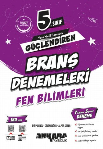 5.Sınıf Güçlendiren Fen Bilimleri Branş Denemeleri