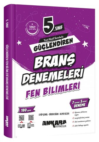 5.Sınıf Güçlendiren Fen Bilimleri Branş Denemeleri