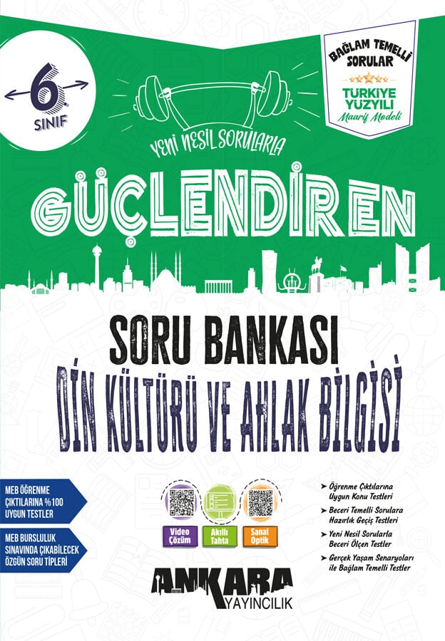 Ankara Yayıncılık 6. Sınıf Din Kültürü ve Ahlak Bilgisi Soru Bankası
