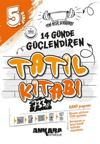 5. Sınıf 14 Günde Güçlendiren Tatil Kitabı
