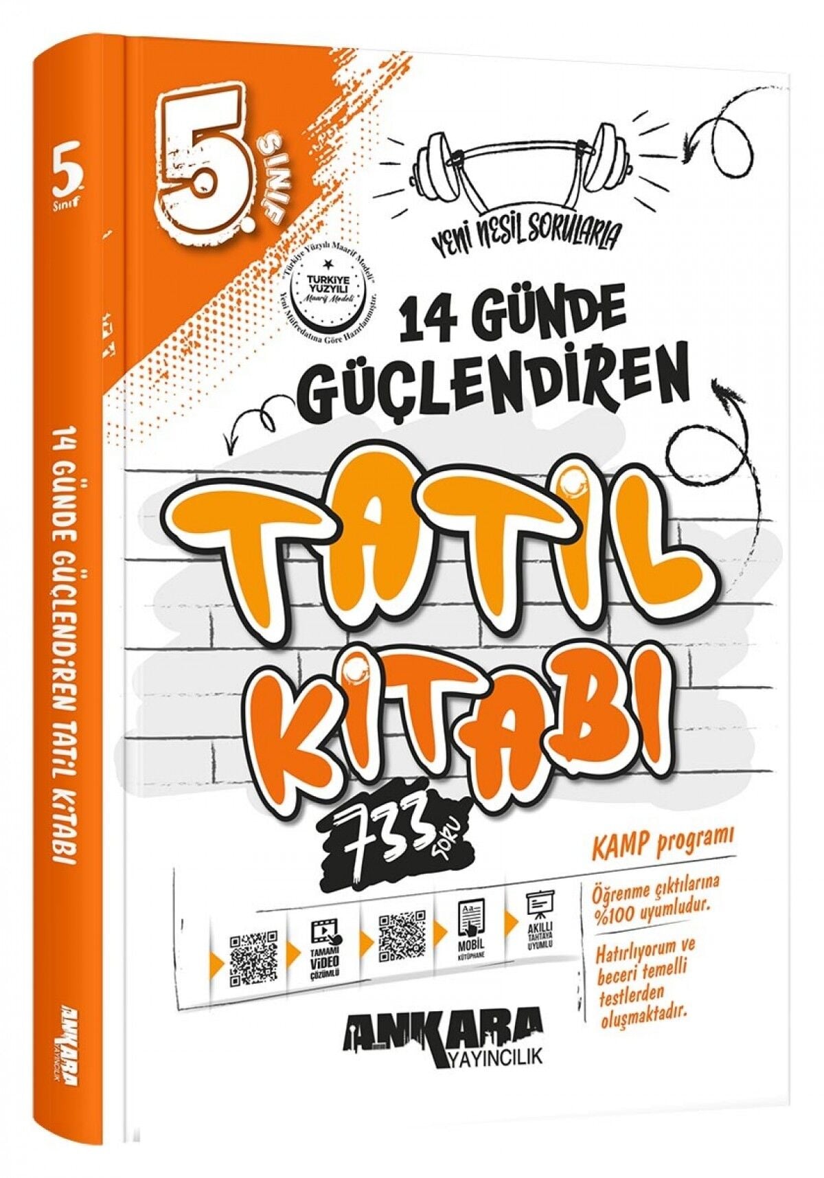 5. Sınıf 14 Günde Güçlendiren Tatil Kitabı