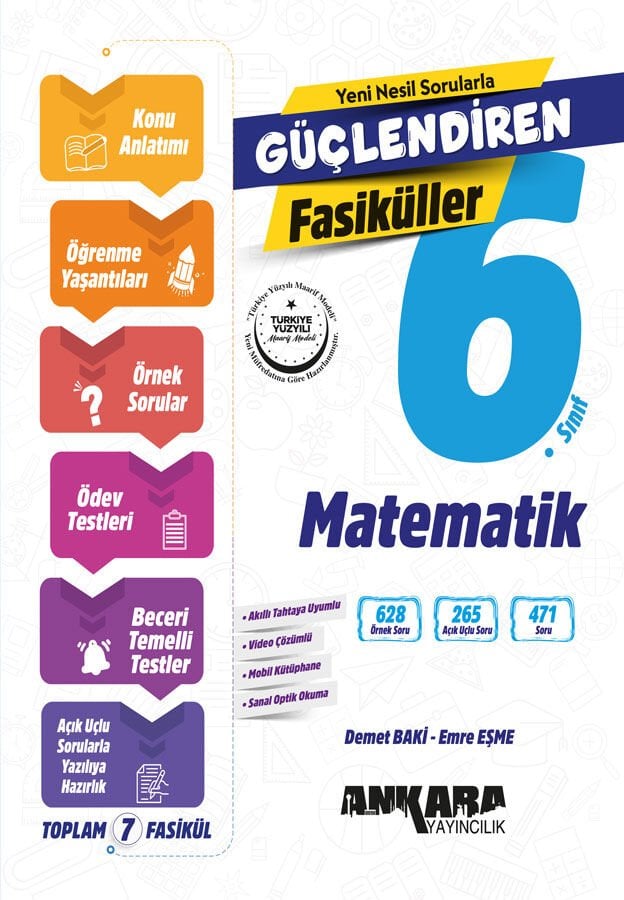 6. Sınıf Güçlendiren Matematik Fasiküller