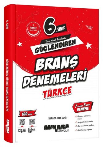 6.Sınıf Güçlendiren Türkçe Branş Denemeleri