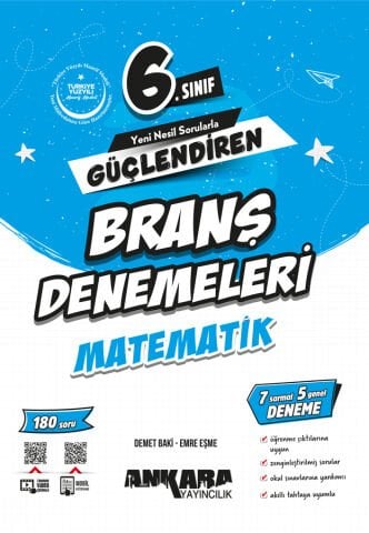 6.Sınıf Güçlendiren Matematik Branş Denemeleri