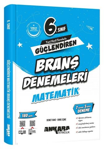 6.Sınıf Güçlendiren Matematik Branş Denemeleri