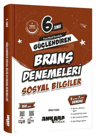 6.Sınıf Güçlendiren Sosyal Bilgiler Branş Denemeleri