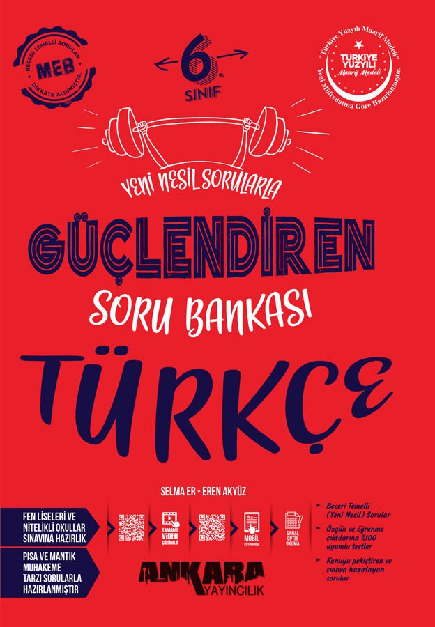 6. Sınıf Türkçe Güçlendiren Soru Bankası Soru