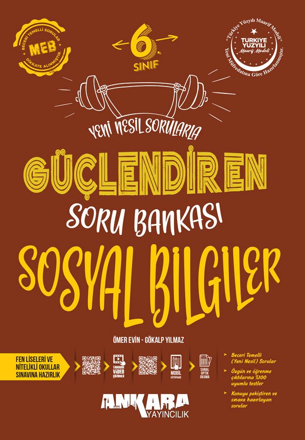 6. Sınıf Sosyal Bilgiler Güçlendiren Soru Bankası