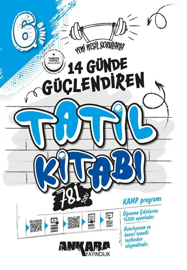 6. Sınıf 14 Günde Güçlendiren Tatil Kitabı