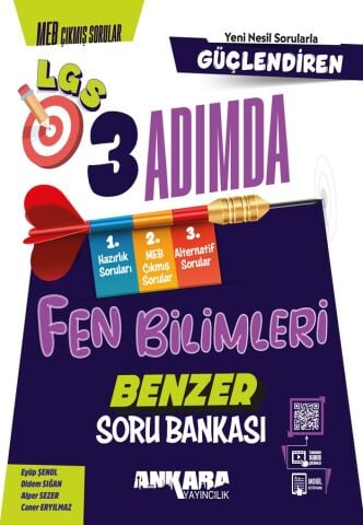 8.Sınıf Güçlendiren 3 Adımda Benzer Fen Bilimleri Soru Bankası