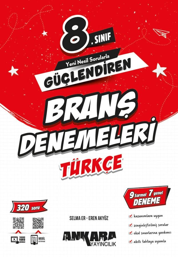 8.Sınıf Güçlendiren Türkçe Branş Denemeleri