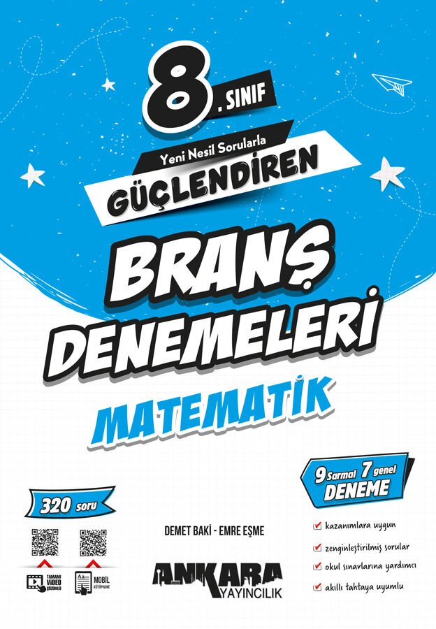 8.Sınıf Güçlendiren Matematik Branş Denemeleri