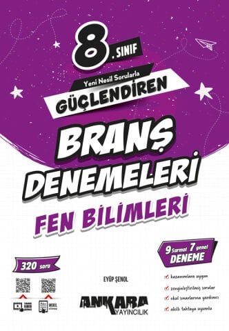 8.Sınıf Güçlendiren Fen Bilimleri Branş Denemeleri