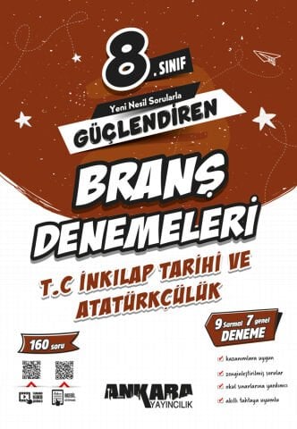 8.Sınıf Güçlendiren İnkılap Tarihi ve Atatürkçülük Branş Denemeleri
