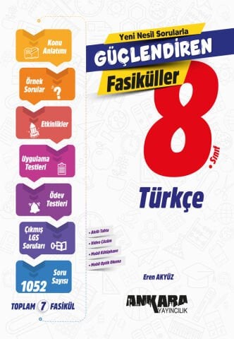 8. Sınıf Güçlendiren Türkçe Fasiküller