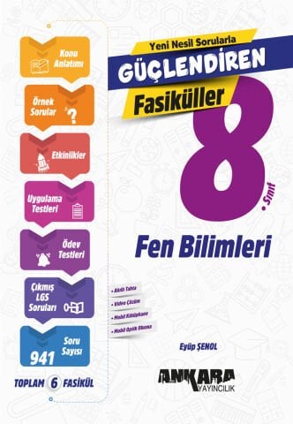 8. Sınıf Güçlendiren Fen Bilimleri Fasiküller