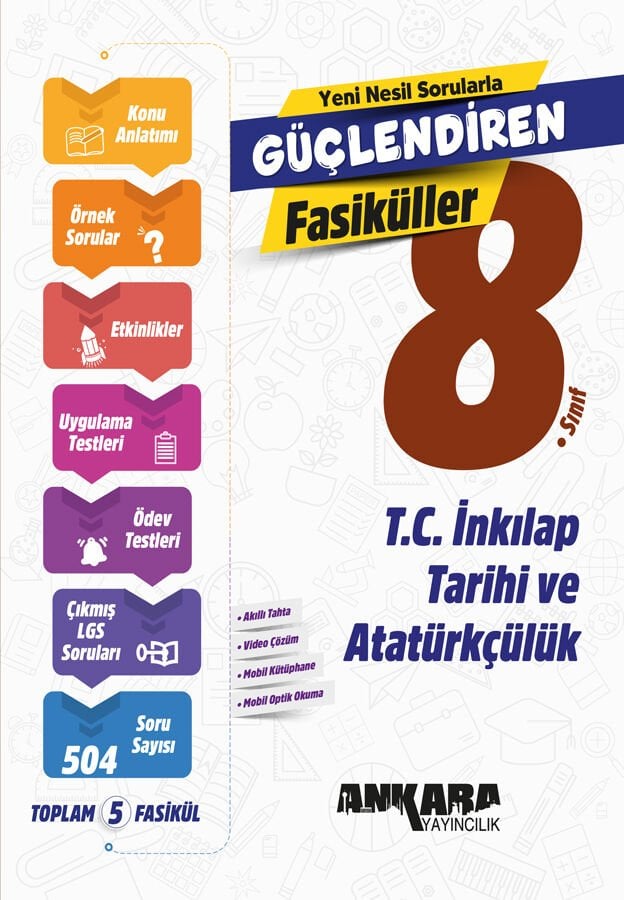 8. Sınıf Güçlendiren İnkılap Tarihi ve Atatürkçülük Fasiküller