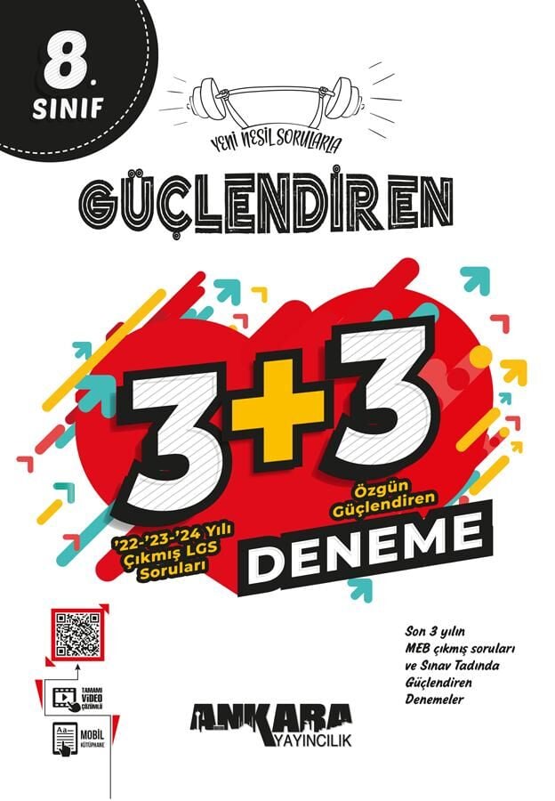 8. Sınıf Güçlendiren 3+3 Deneme