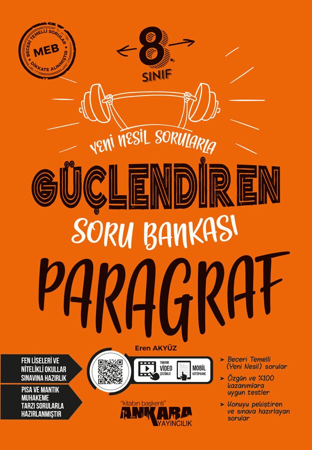 8. Sınıf Paragraf Güçlendiren Soru Bankası